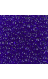 Miyuki rocailles Perlen 6/0 - Transparent cobalt 6-151